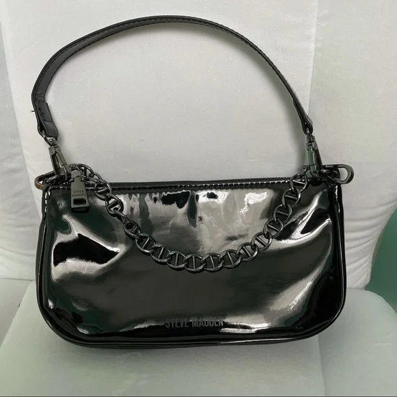 BSISTER Steve Madden Shoulder Bag Black - Picture 3 of 12